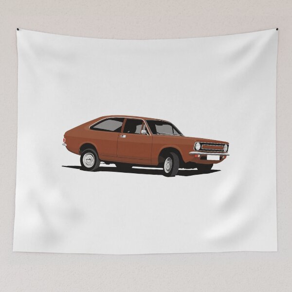 Item preview,  Morris Marina Coupe - illustration - brown designed and sold by knappidesign.