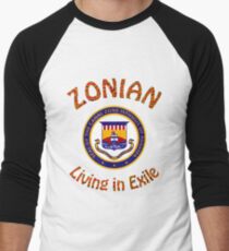 Zonian living in exile Baseball ¾ Sleeve T-Shirt