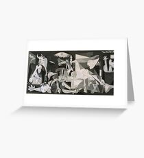 Picasso Guernica Grußkarte