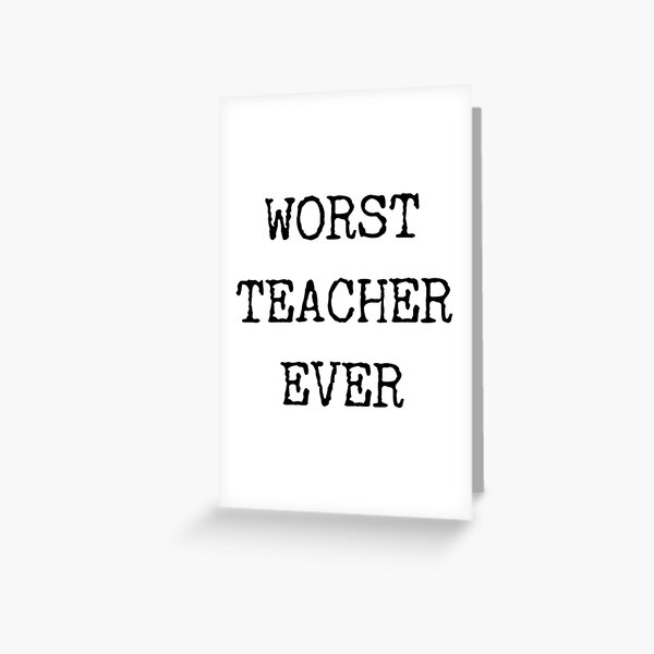 Teacher Stickers — Truly Horrible Things | Card Games and Gifts