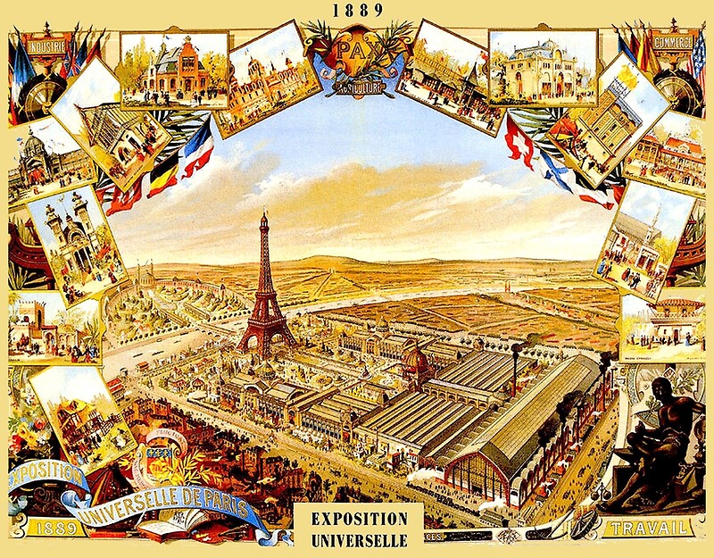 Tirage Vintage 1889 - Exposition Universelle Paris, Tabac Turc, Format 12x16,5 Cm
