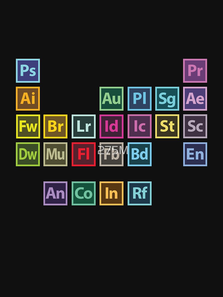 Adobe Table of Elements by 275M