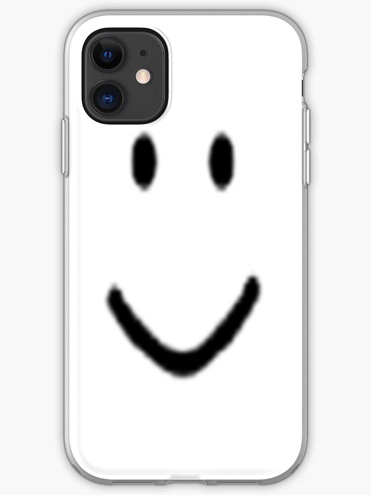 Roblox Default Noob Face Iphone Case Cover By Trainticket Redbubble - from noob to prohow to change your skin color in roblox