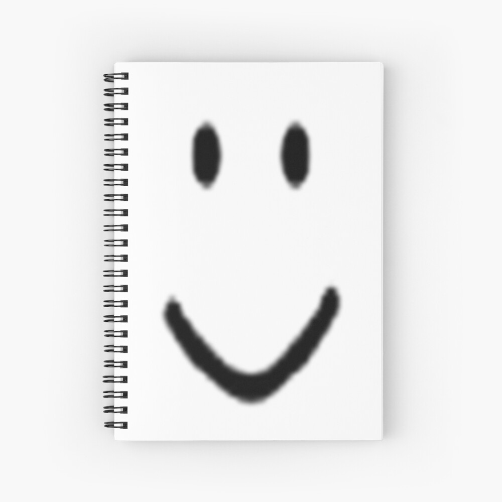 Roblox Default Noob Face Spiral Notebook By Trainticket Redbubble - roblox default noob face taza