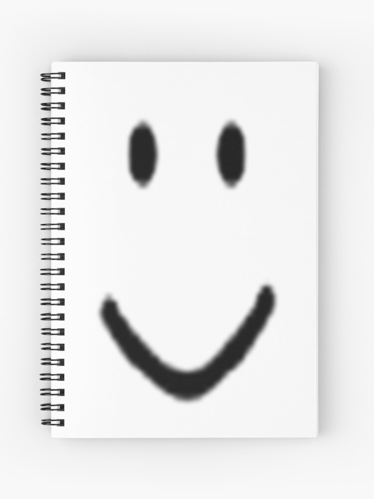 Roblox Default Noob Face Spiral Notebook By Trainticket Redbubble - roblox face stationery redbubble