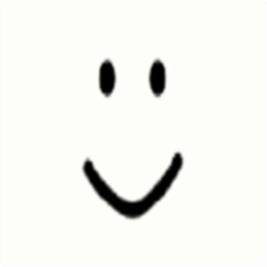 Old Roblox Smiley Face