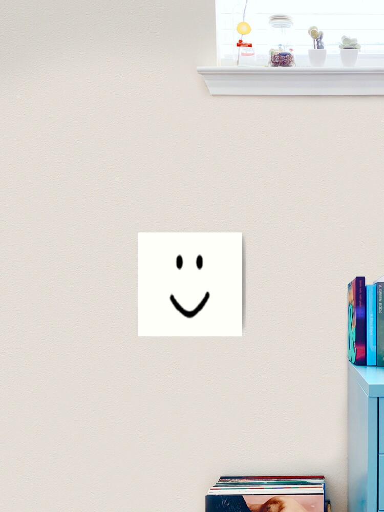 Classic Roblox Smiley Face