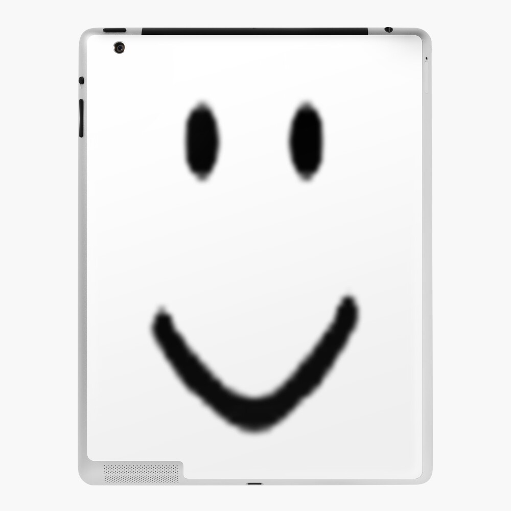 Roblox Default Noob Face Ipad Case Skin By Trainticket Redbubble - how to get free faces on roblox 2020 ipad