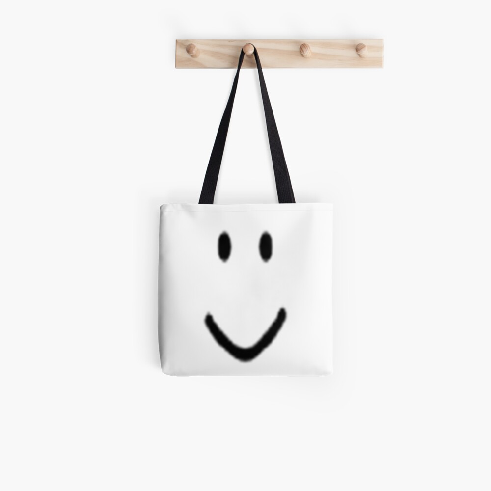 Roblox Default Noob Face Tote Bag By Trainticket Redbubble - roblox default noob face taza