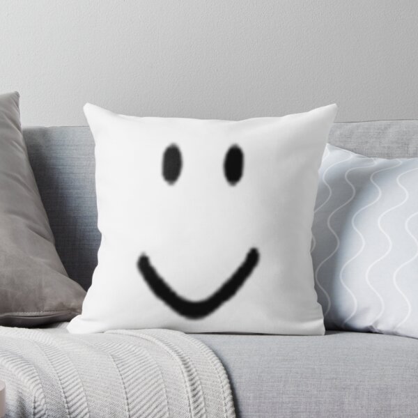 Oof Pillows Cushions Redbubble - nega face roblox
