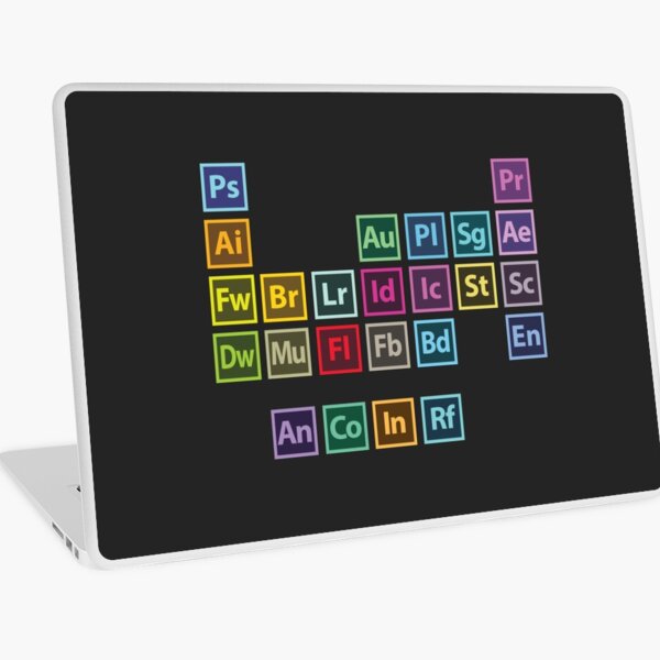 adobe laptop stickers