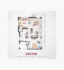 Floorplan of the apartment from DEXTER - V.1 Scarf