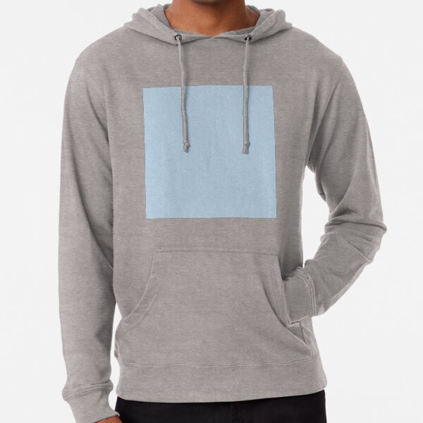 plain light blue hoodie