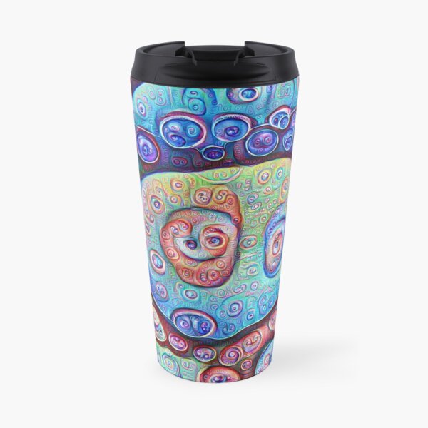 #DeepDream Ice Travel Mug