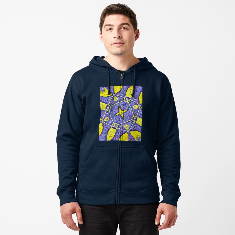 Item preview, Zipped Hoodie designed and sold by blackhalt.
