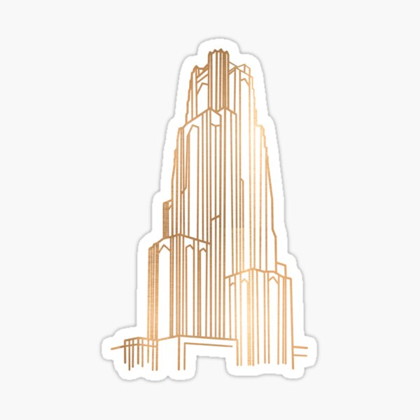 Vista previa del artículo con la obra «Catedral de oro rosa de aprendizaje», diseñado y vendido por colorful-kitten.