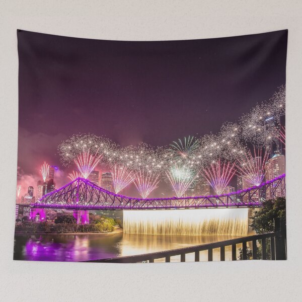 Item preview, Brisbane Riverfire 2018 designed and sold by Apatche Revealed.
