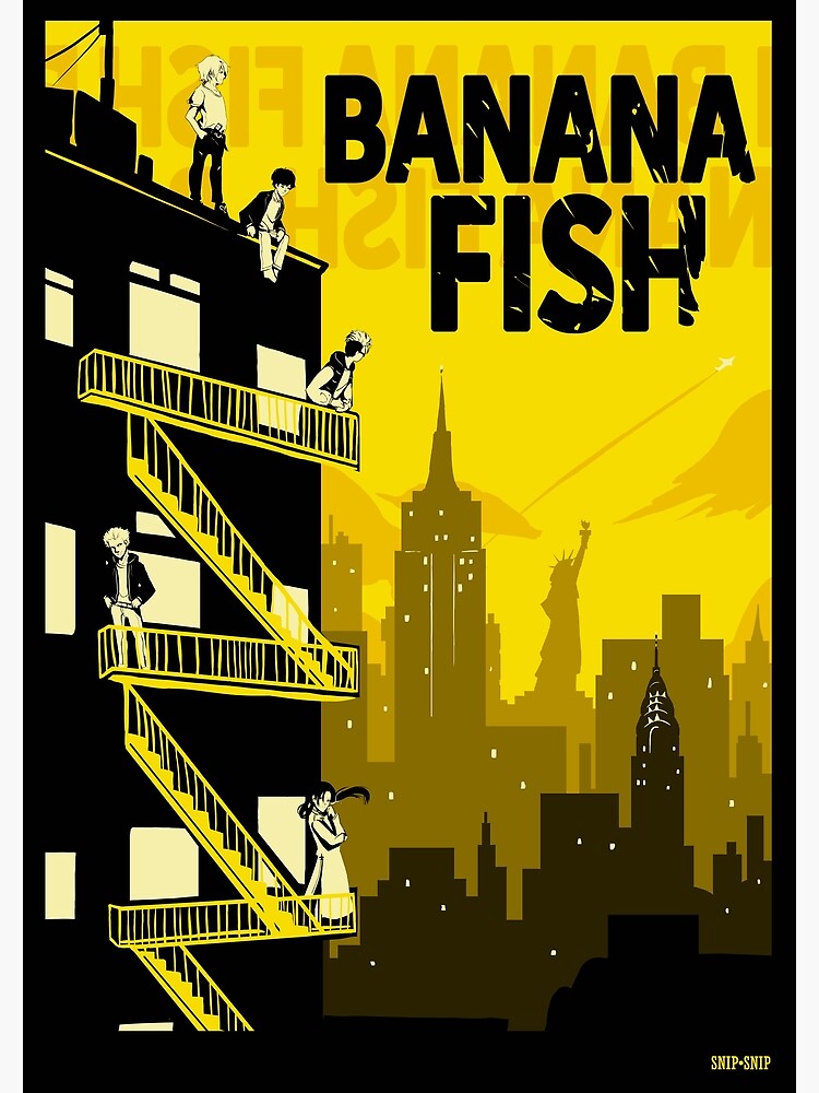 BANANA FISH レア 両面ポスター 下敷き