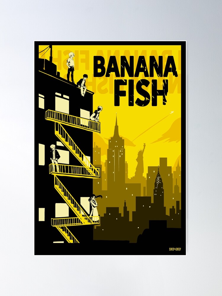 BANANA FISH レア 両面ポスター 下敷き