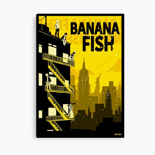 Bananenfisch Leinwanddruck