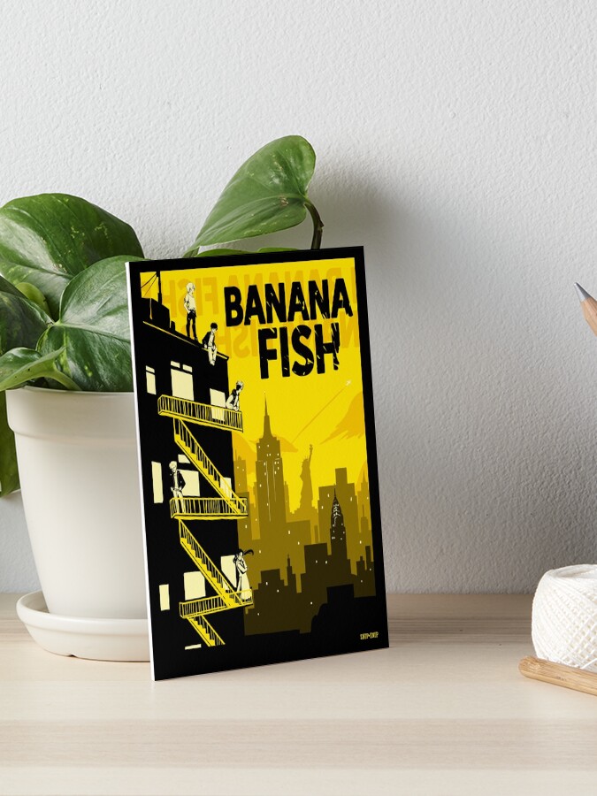 Thumbnail 1 von 2, Galeriedruck, Bananenfisch designt und verkauft von SnipSnipArt.