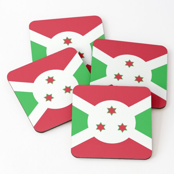Item preview, Burundi Flag designed and sold by YaelleDark.