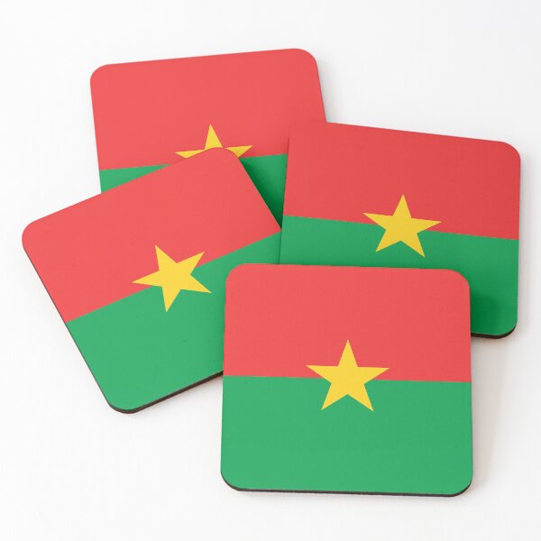 Item preview, Burkina Faso Flag designed and sold by YaelleDark.