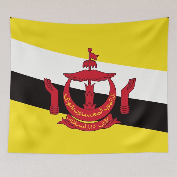 Item preview, Brunei Flag designed and sold by YaelleDark.