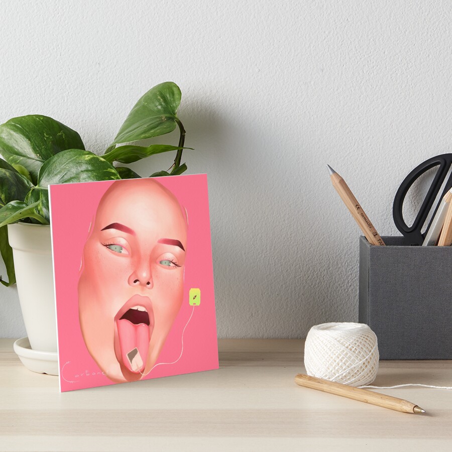 Item preview, Art Board Print designed and sold by carboneeart.