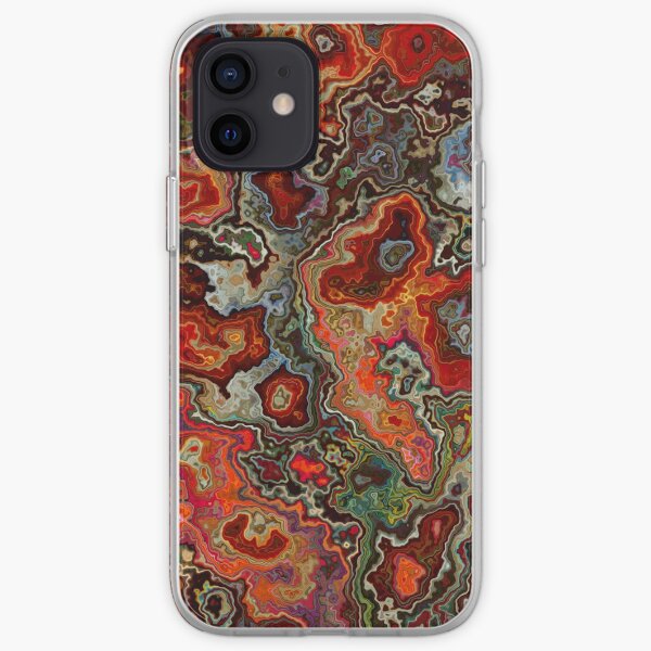 Blood Geode iPhone Soft Case