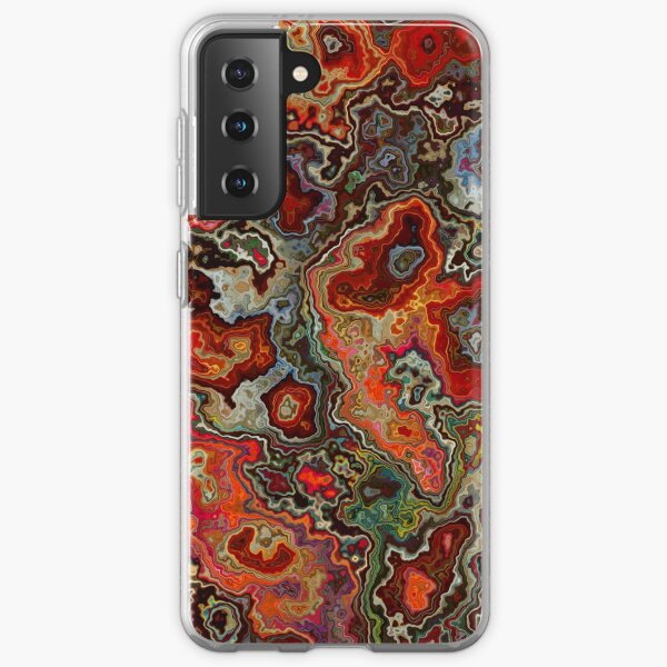 Blood Geode Samsung Galaxy Soft Case