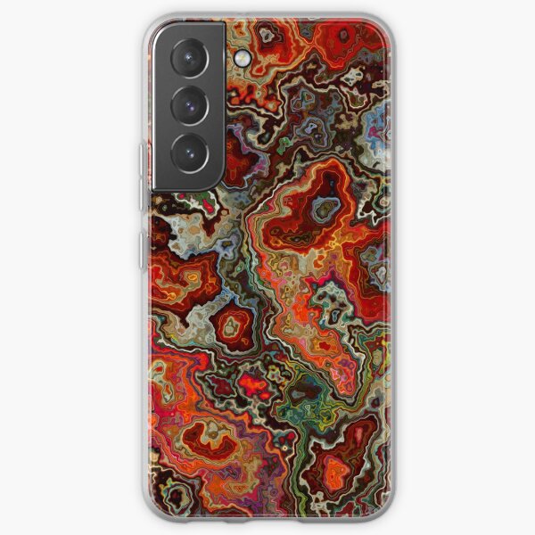 Blood Geode Samsung Galaxy Soft Case