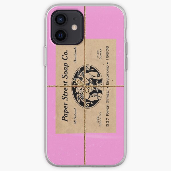 Paper Street Soap Company's soap (from Fight Club) iPhone Soft Case