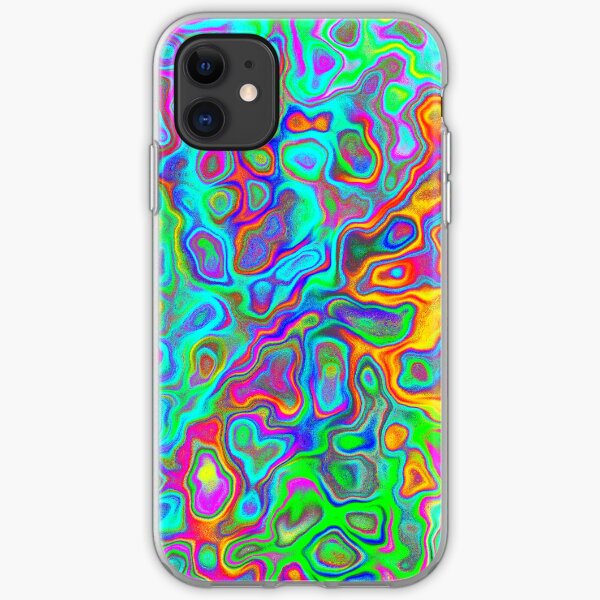 Psychedelic Spring iPhone Soft Case