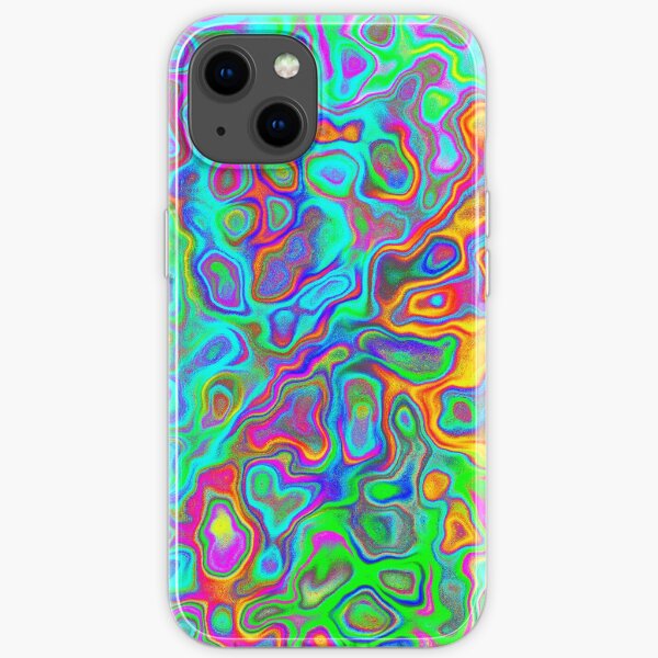 Psychedelic Spring iPhone Soft Case