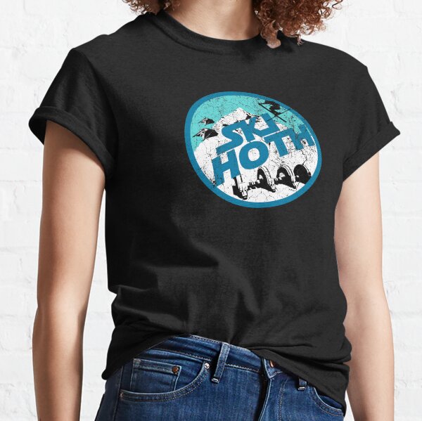 Ski Hoth - Blue | Ski Designs | DopeyArt Classic T-Shirt