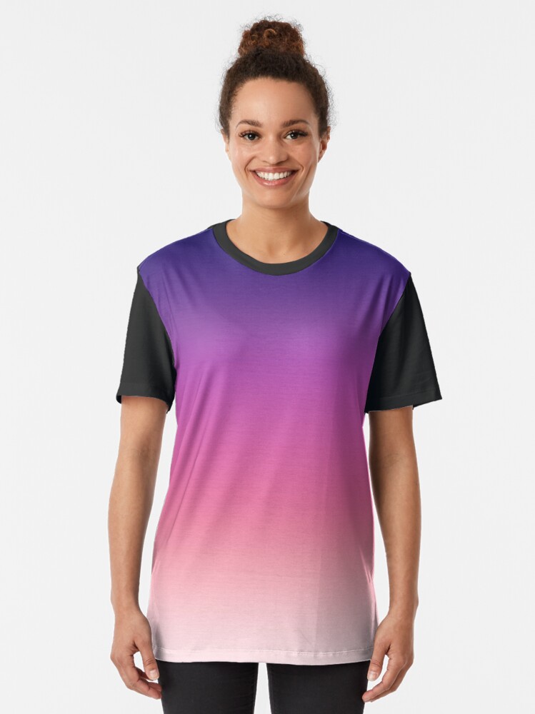 ombre color shirt