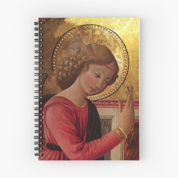 Item preview, Angel Altarpiece Detail Antique Christian Catholic religious art designed and sold by Glimmersmith.