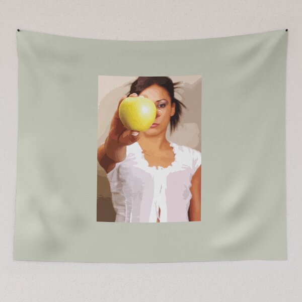Item preview, Apple A Day No.1 designed and sold by mela4xela.