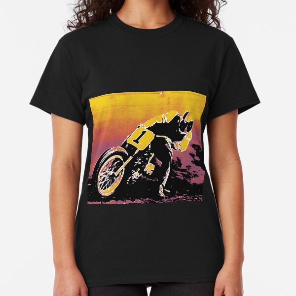 flat track t shirt