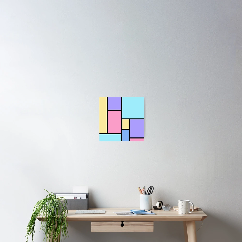 Pop Art Color Block Pastel