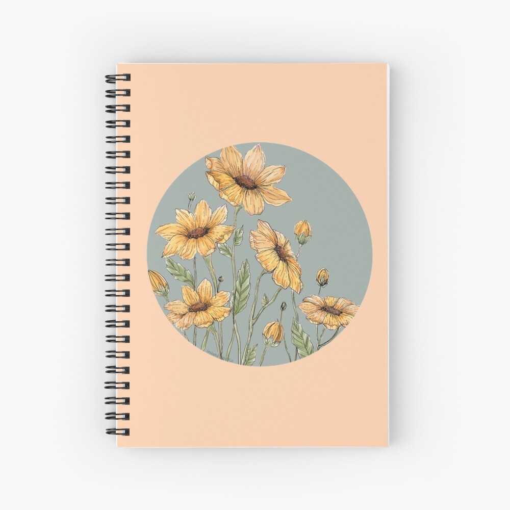 Sunflowers Spiral Notebook