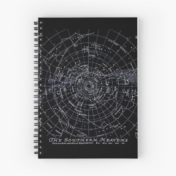 Item preview, THE SOUTHERN HEAVENS : Vintage Star Map Print designed and sold by posterbobs.