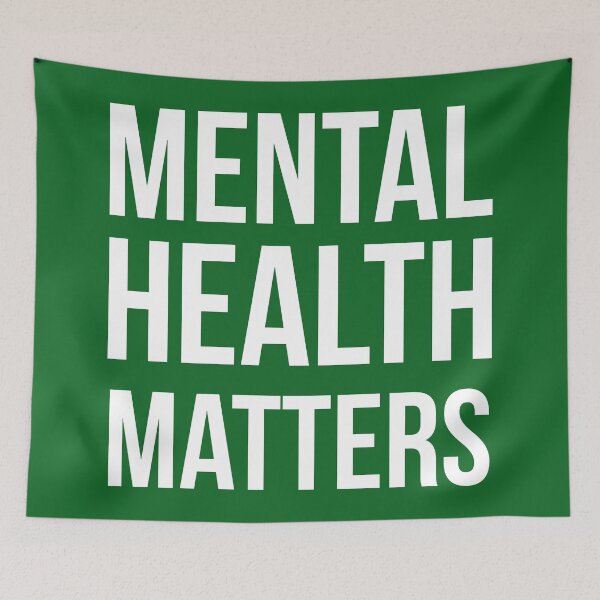 Item preview, Mental Health Matters (Inverted) designed and sold by midwifesmarket.