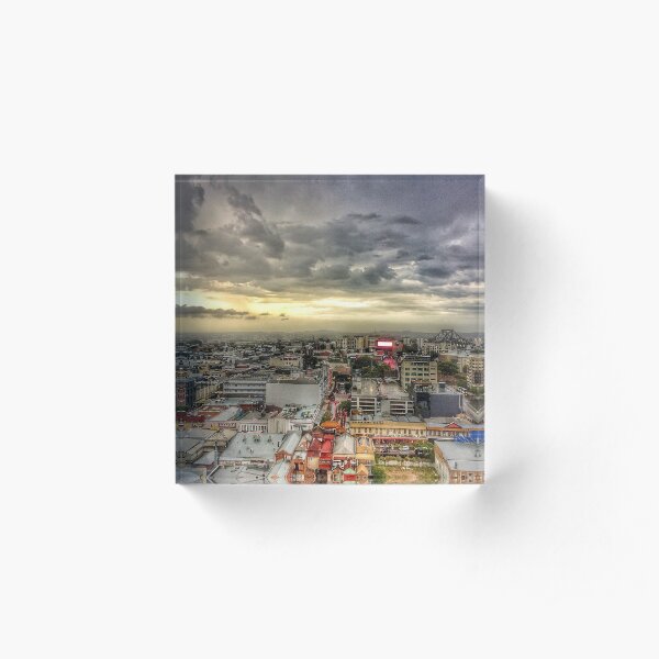 The Valley Acrylic Block