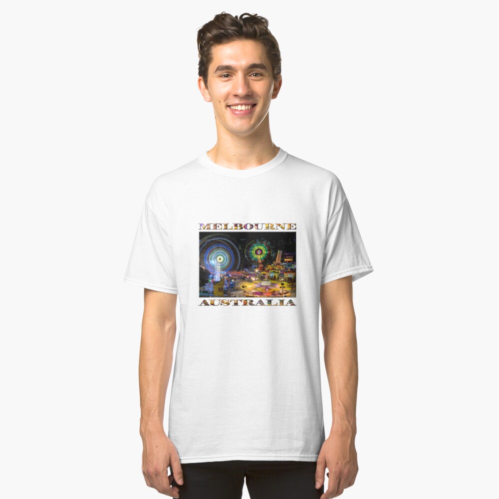 Fairground Attraction (diptych - right side) Classic T-Shirt