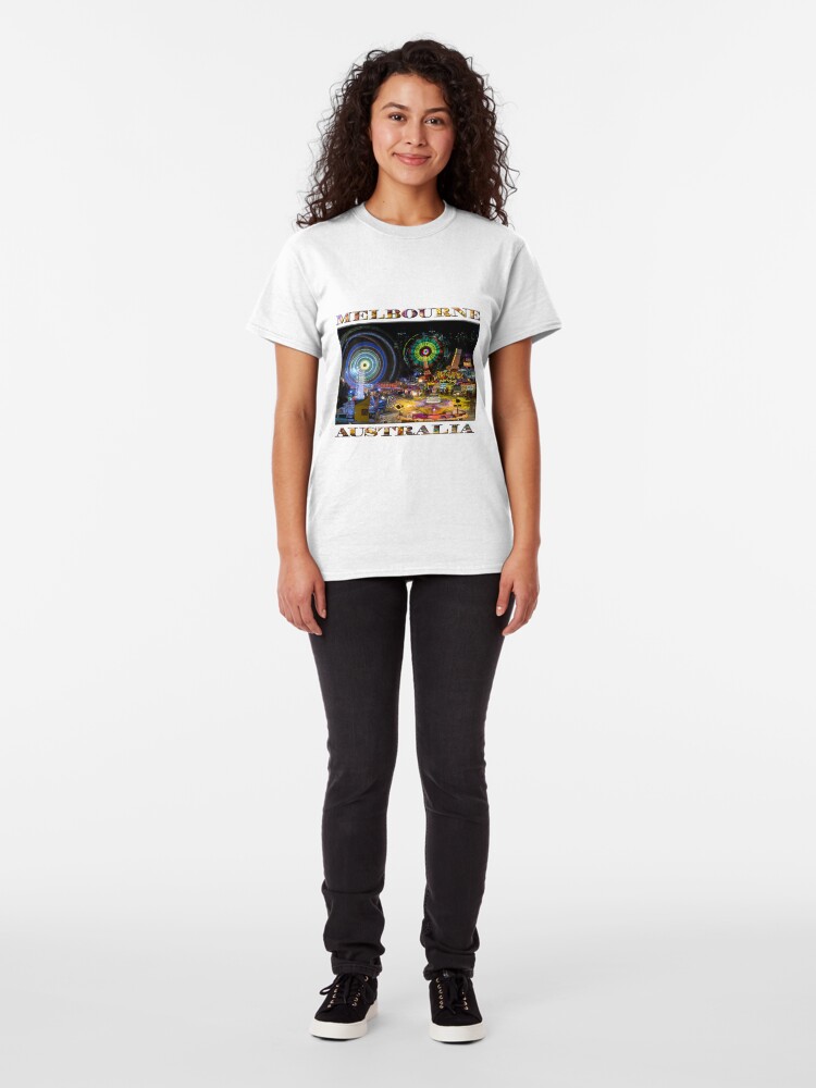 Alternate view of Fairground Attraction (diptych - right side) Classic T-Shirt