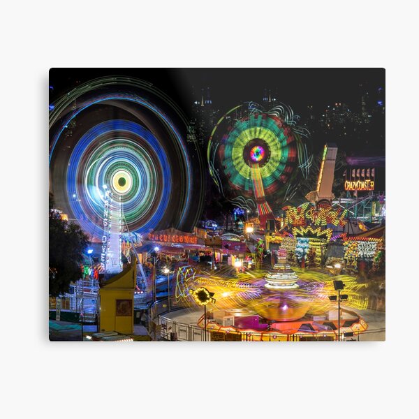 Fairground Attraction (diptych - right side) Metal Print