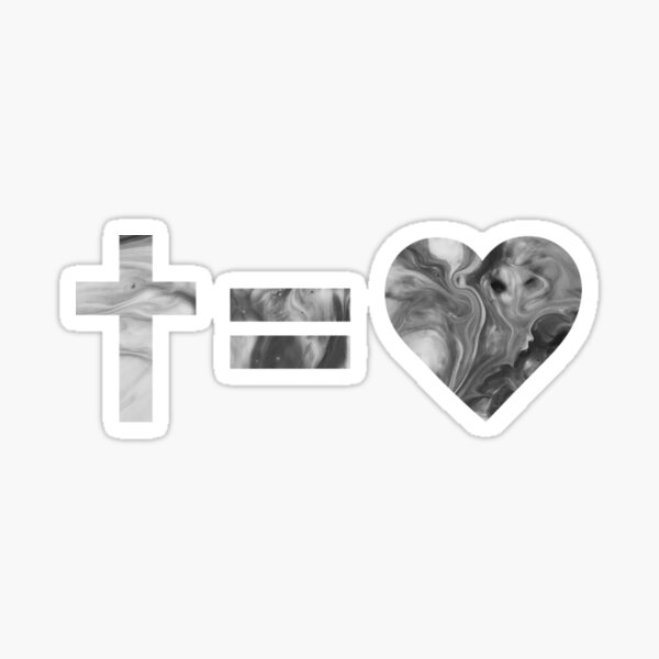 Cross Equals Love Gifts Merchandise Redbubble