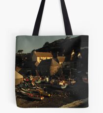 Golden Light in Cadgwith Tote Bag